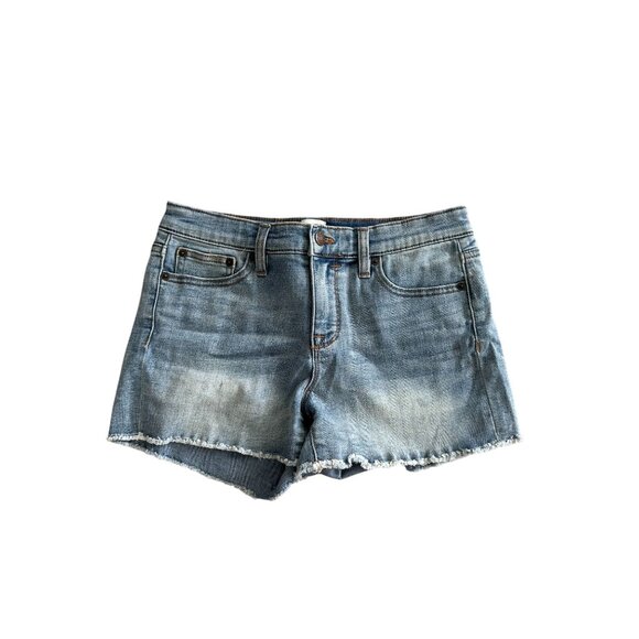 J CREW Womens Distressed Denim Shorts Size 26 - Picture 3 of 5